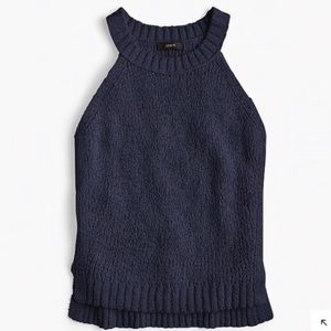 J.Crew NWOT Sweater Tank in Navy size XL